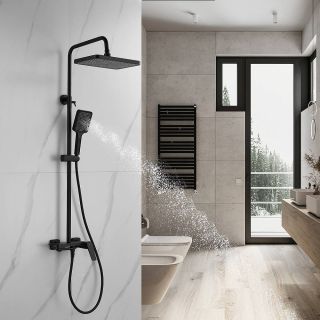 Душевая стойка Shevanik S4226H чёрный